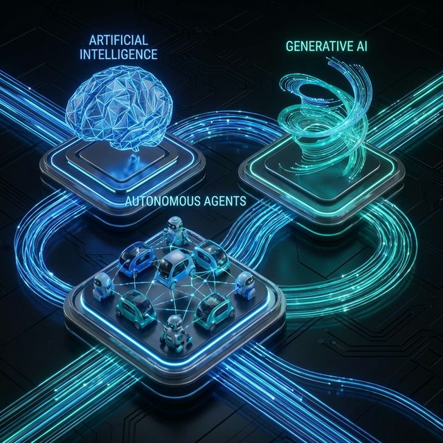 IA, IA Générative et Agents Autonomes