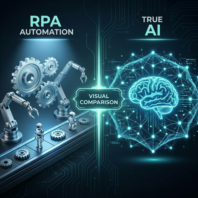 RPA vs Intelligence Artificielle