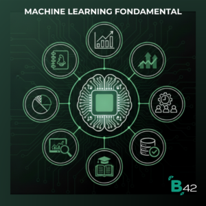 Formation Machine Learning et apprentissage automatique avec Babylone 42. Expertise en Data Science, modélisation prédictive et intelligence artificielle. Utilisation de Python et Google Colab pour le développement d'algorithmes de régression, classification et clustering. Apprentissage des modèles supervisés et non supervisés, évaluation des performances, prétraitement des données et analyse de tendances. Solution Tech pour l'automatisation de processus, l'analyse décisionnelle et l'ingénierie des données. Maîtrise des outils modernes pour transformer les Big Data en décisions intelligentes.